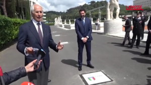 Coni, Malagò con Buffon e Di Francisca nella Hall of fame: “Eredità pesante? Lo dicano gli altri”