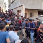 Gaza, si scava tra le macerie dopo raid Idf a Jabaliya: 9 morti