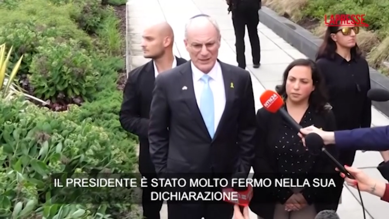 washington l ambasciatore israeliano siamo in guerra su otto fronti diversi