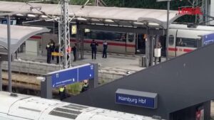 Amburgo, attacco con coltello in stazione: 12 feriti, fermata una donna