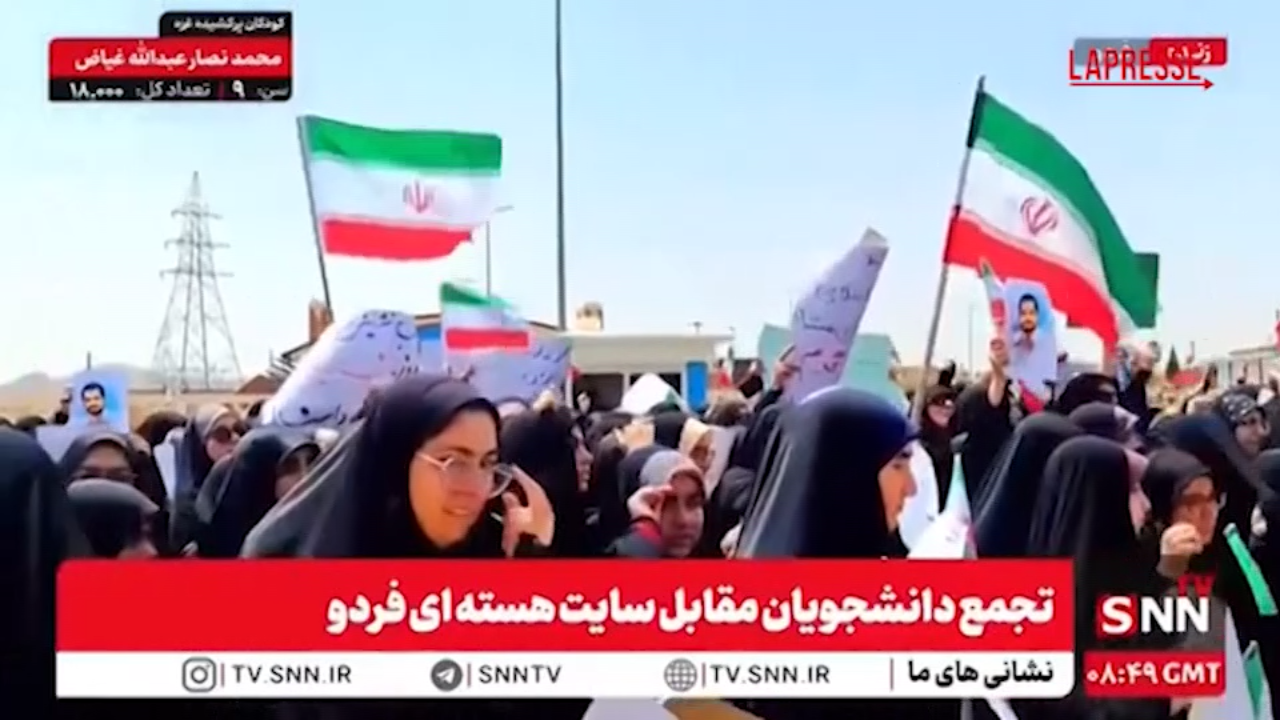 iran catena umana attorno all impianto nucleare di fordo da Lapresse.it iran catena umana attorno all impianto nucleare di fordo