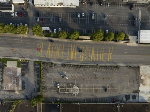 George Floyd, i murales nel mondo di Black Live Matters