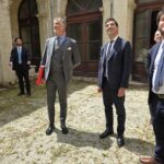 Marche, il ministro Giuli ha visitato Villa Buonaccorsi
