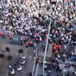 Strage Capaci, centinaia di persone all’albero di Falcone: osservato un minuto di silenzio