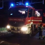 Salerno, simulato incidente ferroviario: vigili del fuoco usano mezzo bimodale