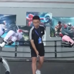 Cina, torneo di boxe tra robot umanoidi: gli ‘allenamenti’
