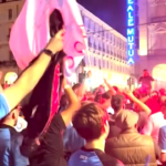 Scudetto Napoli, piazza Castello a Torino si colora d’azzurro