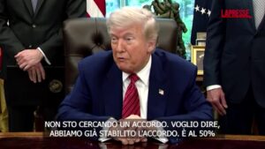 Dazi, Trump: “Non cerco accordo con la Ue”