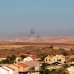 Gaza, colonne di fumo dalla Striscia dopo gli attacchi israeliani