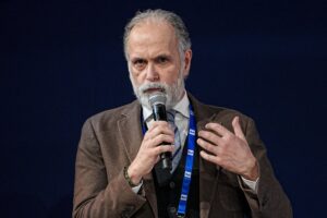 L'amministratore delegato della Rai, Giampaolo Rossi, che ha parlato dell'ipotesi di Fiorello a Domenica In