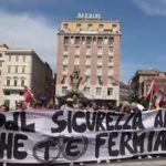 Dl Sicurezza, protesta in piazza a Roma nel giorno della discussione in Aula