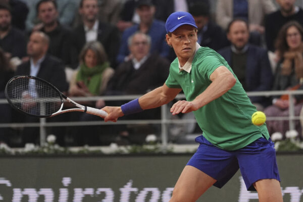 Roland Garros: esordio con vittoria per Sinner