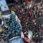 Dl sicurezza, scontri tra manifestanti e polizia a Roma: il video