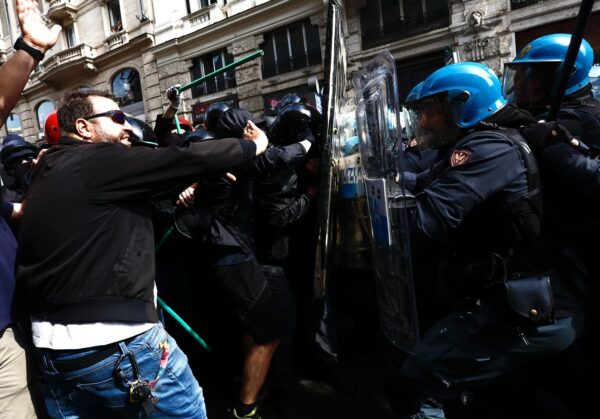 Scontri a Roma, dl sicurezza