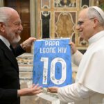Il Napoli da Papa Leone XIV: “Vince la squadra”