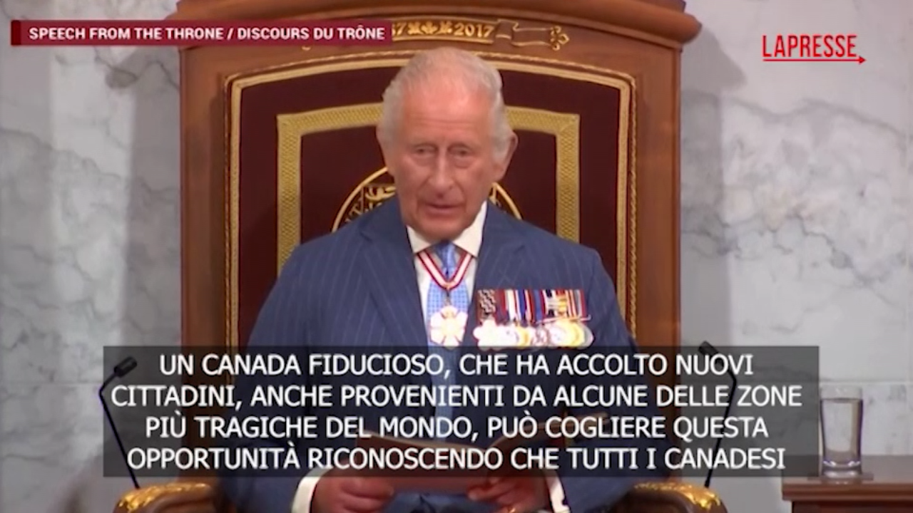 canada re carlo paese affronta sfide senza precedenti opportunità di rinnovamento da Lapresse.it canada re carlo paese affronta sfide senza precedenti opportunità di rinnovamento
