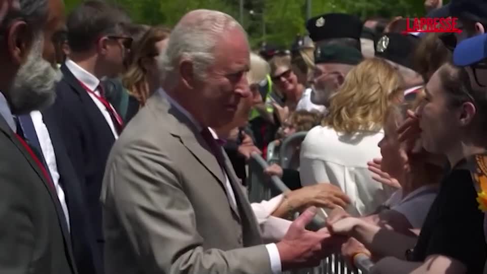 Canada, bagno di folla per Re Carlo e la Regina Camilla a Ottawa