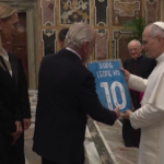 Il Napoli tricolore da Papa Leone XIV: “Vince la squadra”