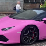 Wanda Nara e il divorzio da Icardi: la showgirl in Tribunale su una Lamborghini rosa