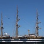 Amerigo Vespucci, il veliero della Marina Militare fa tappa a Civitavecchia
