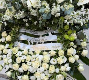 Funerali moglie Andrea Delogu