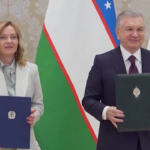 Meloni in Uzbekistan, bilaterale a Samarcanda con Mirziyoyev