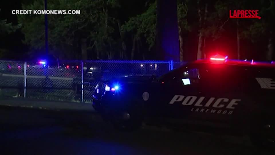 washington 7 feriti in sparatoria in un parco a tacoma il caos sulla scena all arrivo della polizia