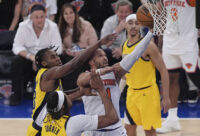 APTOPIX Pacers Knicks Basketball