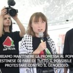 Gaza, Greta Thunberg a Catania con Freedom Flottilla: “Continuare a protestare contro genocidio”