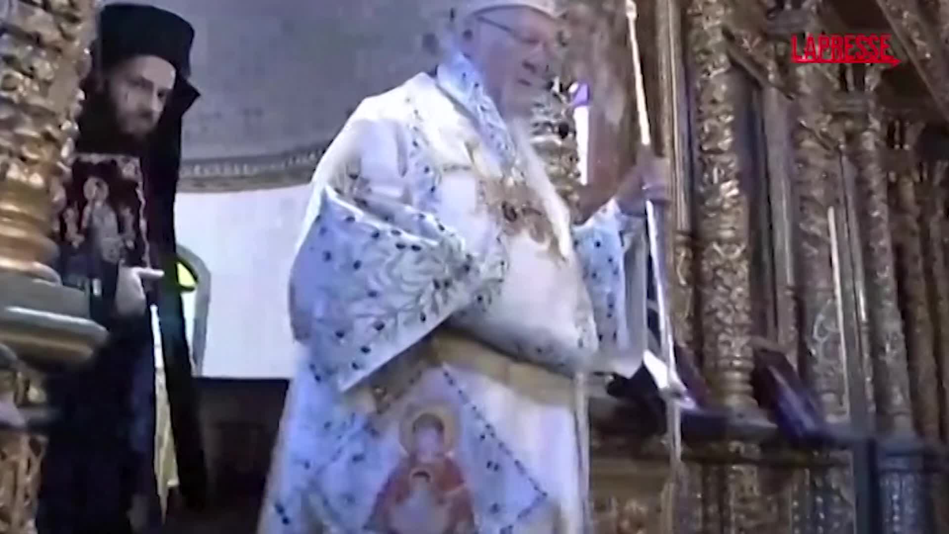 A Istanbul, patriarca Bartolomeo celebra il 1700° anniversario del primo concilio ecumenico cristiano A Istanbul, patriarca Bartolomeo celebra il 1700° anniversario del primo concilio ecumenico cristiano