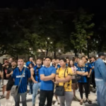Finale Champions League, la delusione dei tifosi dell’Inter al Castello Sforzesco