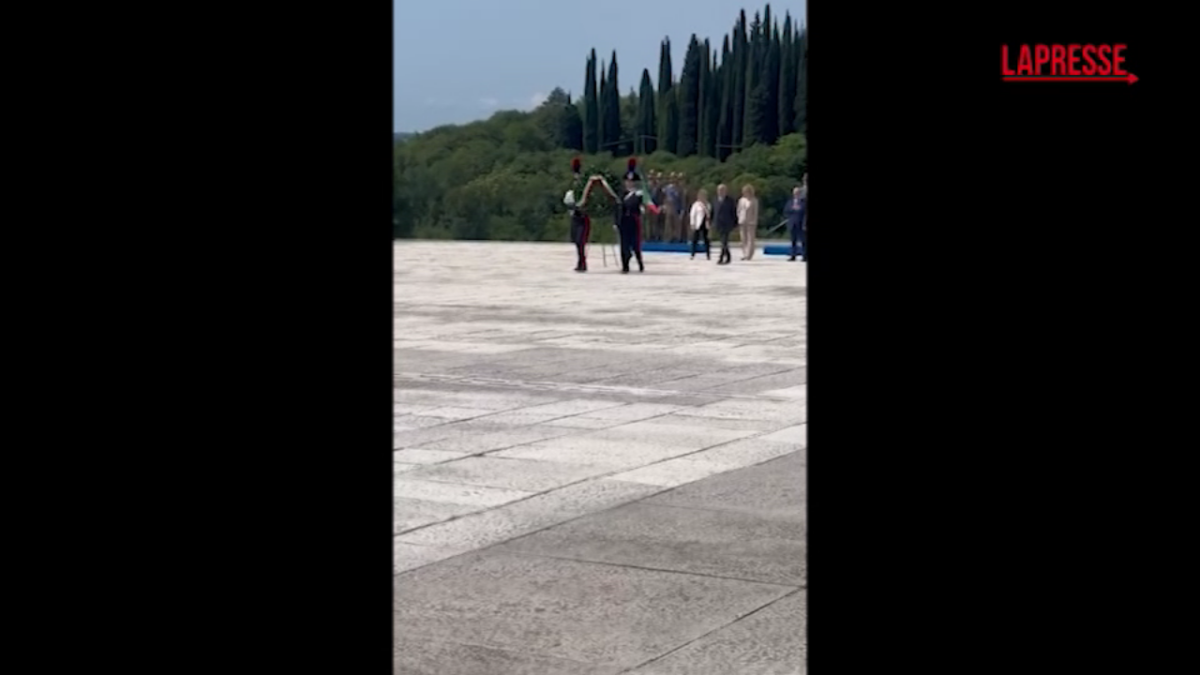 2 giugno: Nordio al Sacrario Militare di Redipuglia