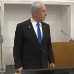 Israele, l’arrivo di Netanyahu in tribunale