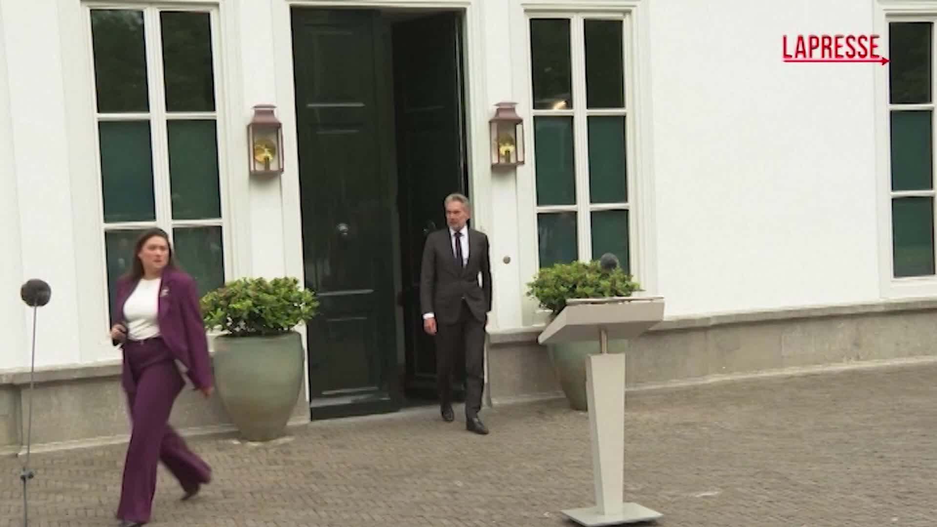 Olanda: premier Schoof annuncia le dimissioni