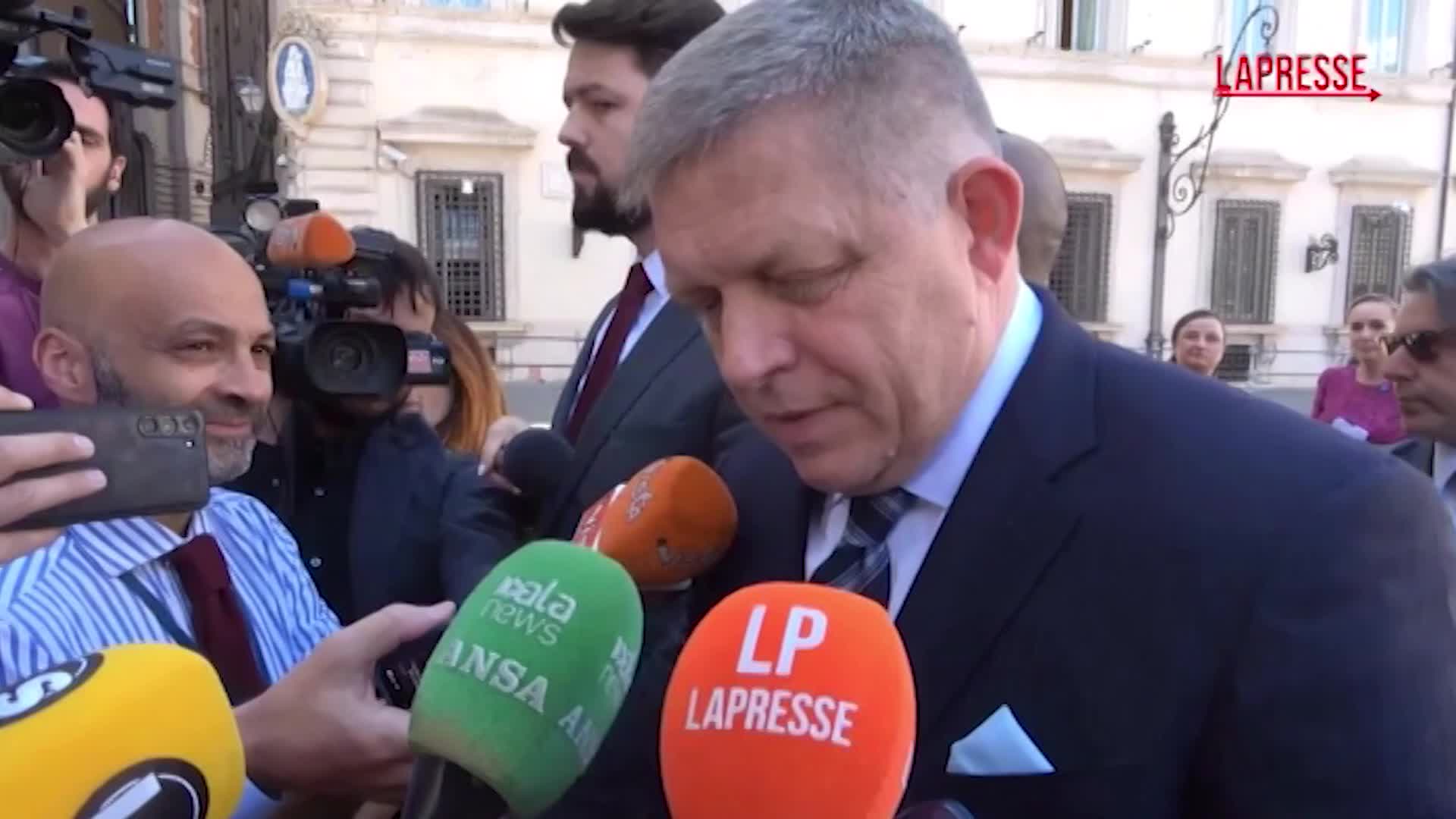 Ucraina, Fico: “Alcuni in Ue vogliono guerra per danneggiare Russia”