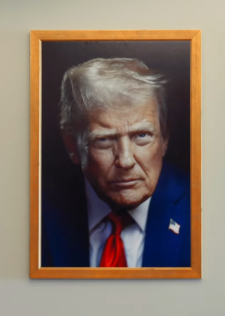 Donald Trump, presentato il ritratto ufficiale