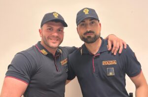 Polizia tribunale Roma