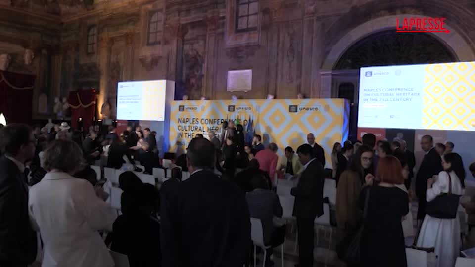 Napoli, i ministri Tajani e Giuli al forum Unesco con il sindaco Manfredi
