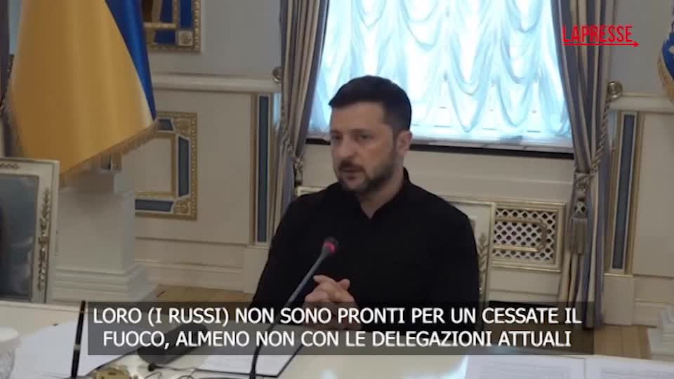 ucraina zelensky rilancia dopo la proposta russa pronto a un faccia a faccia con putin