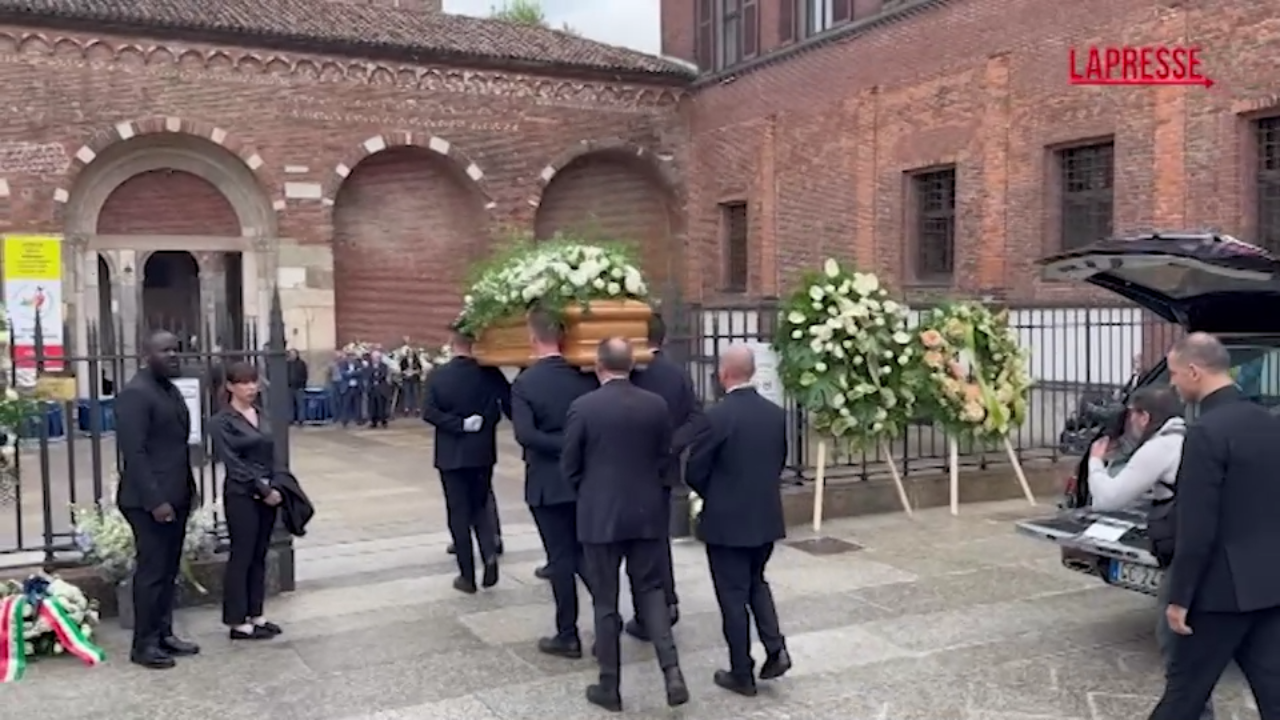 ernesto pellegrini marotta e tanta inter ai funerali dell ex presidente