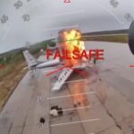 Ucraina, le immagini dell’operazione Ragnatela: distrutti i bombardieri russi