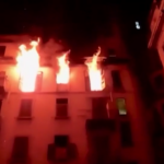 Incendio Milano, le immagini dell’appartamento in fiamme