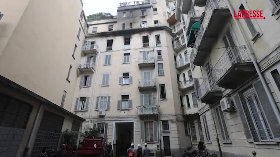 Milano, incendio in viale Abruzzi: il luogo della tragedia Milano, incendio in viale Abruzzi: il luogo della tragedia