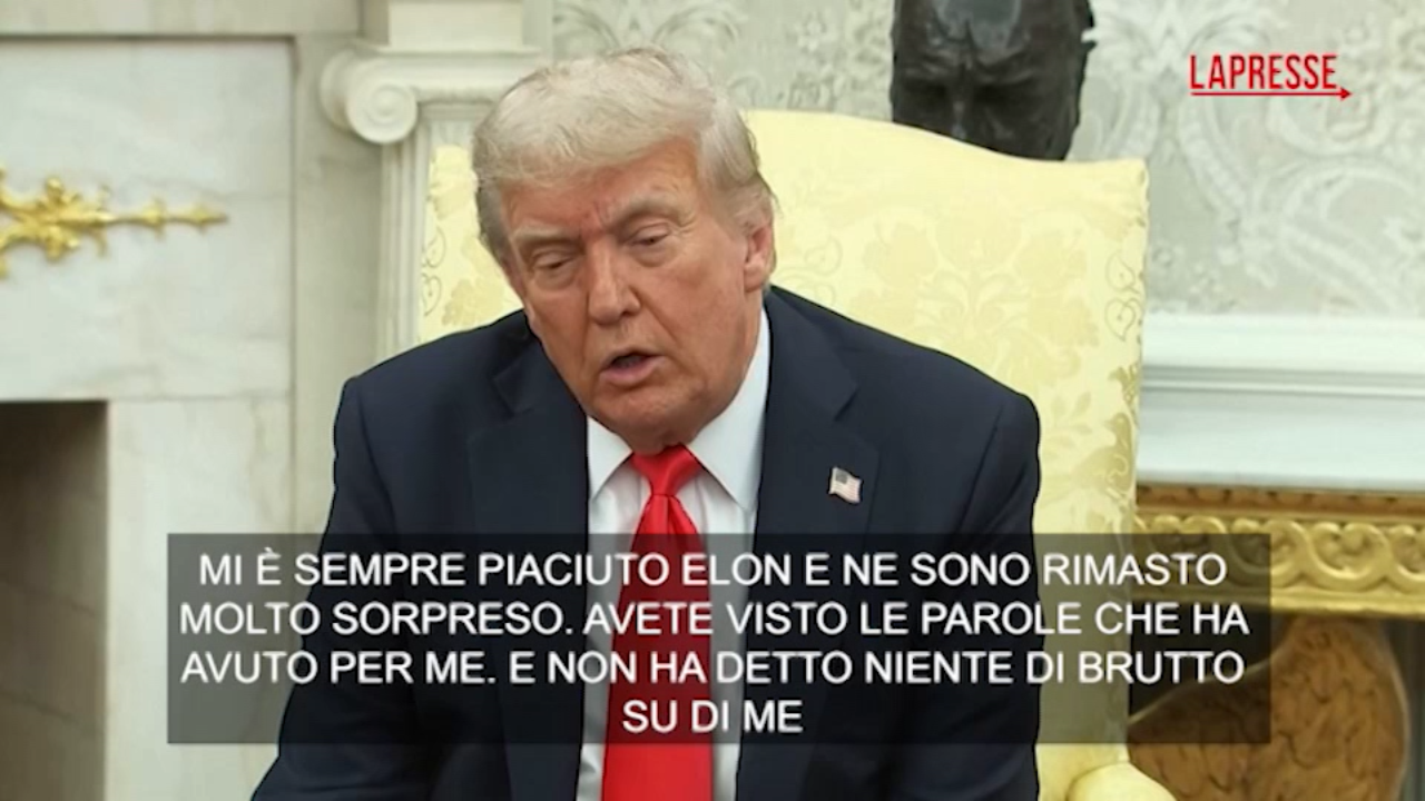 Usa, Trump: “Con Musk avevo grande rapporto, sorpreso da sue critiche” Usa, Trump: “Con Musk avevo grande rapporto, sorpreso da sue critiche”