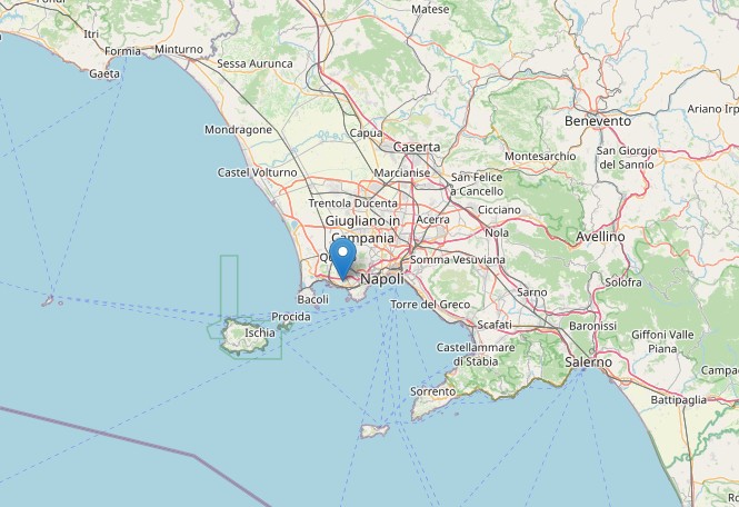 Terremoto oggi ai Campi Flegrei, la scossa più forte di magnitudo 3.2