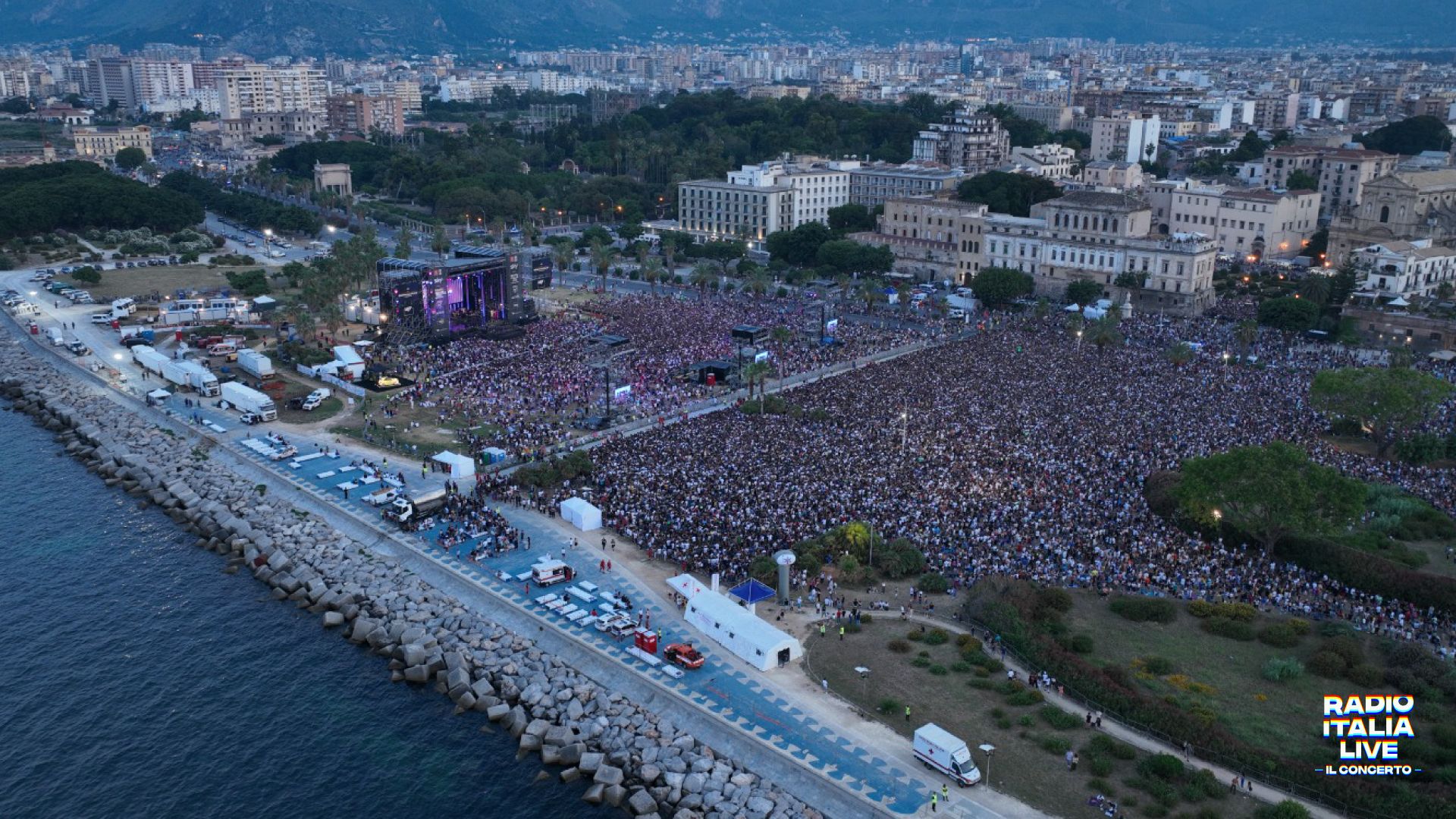 radio italia live 2025 il 27 giugno a palermo cantanti orari e dove vederlo in tv