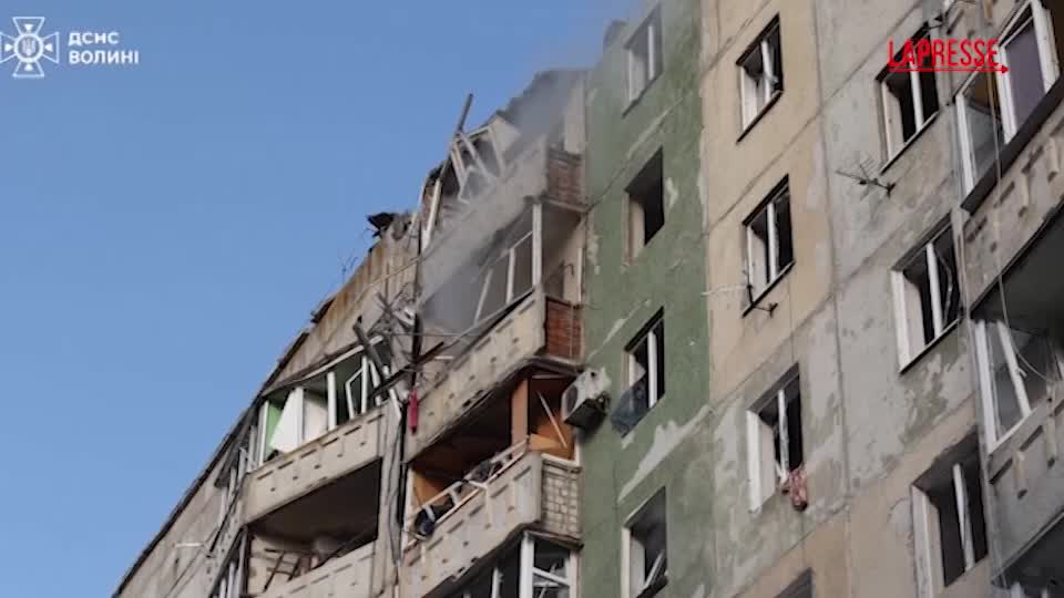 ucraina violento attacco su lutsk almeno 16 feriti