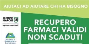 Marche, questa sera di presenta il progetto ‘Recupero Farmaci’