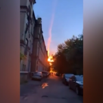 Ucraina, l’attacco dei russi su Lutsk ripreso dai residenti: il video