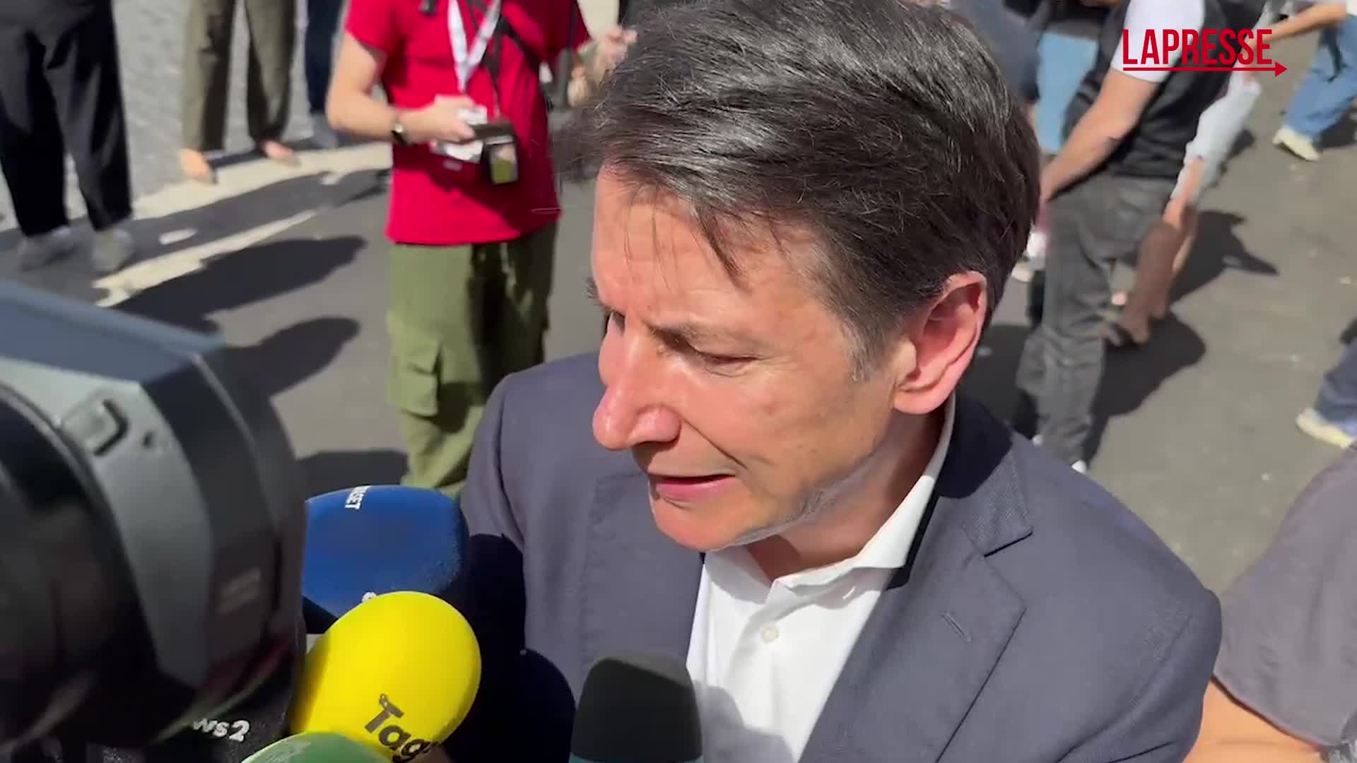 Manifestazione per Gaza a Roma, Conte: “Governo complice, cittadini dicono stop al genocidio” Manifestazione per Gaza a Roma, Conte: “Governo complice, cittadini dicono stop al genocidio”